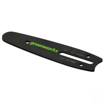   Vezetőlemez Greenworks® G24MCS10 mini láncfűrészhez - eredeti minőségi alkatrész*