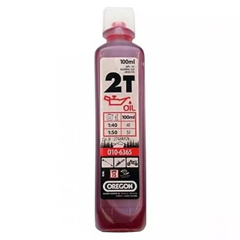 Oregon® 2T motorolaj félszintetikus -  100 ml - piros - 010-6365 - eredeti minőségi alkatrész*