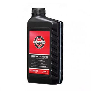   Briggs & Stratton® motorolaj - 4 ütemű motorokba  - 1 liter - 0100007E - eredeti minőségi alkatrész*