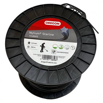   Oregon® 104886E fűkasza damil ∅ 3.0 mm csillag profil ⇔ 240 méter - Alumínium részecskékkel - eredeti minőségi alkatrész* 