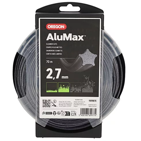 Oregon Nylium Starline 2.7 mm alumínium szemcsés csillag profilú damil 70 méter