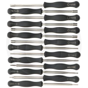   Karburátorállító csavarhúzókészlet - 14 részes - Granit® - eredeti minőség alkatrész*