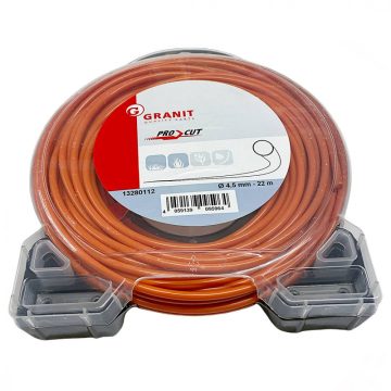   Granit® fűkasza damil ∅ 4.5 mm - Ο kör profil - 22 méter - prémium minőség*