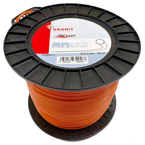 Granit® fűkasza damil ∅ 3.3 mm - Ο kör profil - ⇔ 185 méter - prémium minőség*