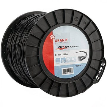  Granit® fűkasza damil ∅ 2.7 mm - ֍ csavart spirál profil ⇔ 283 méter - prémium minőség*