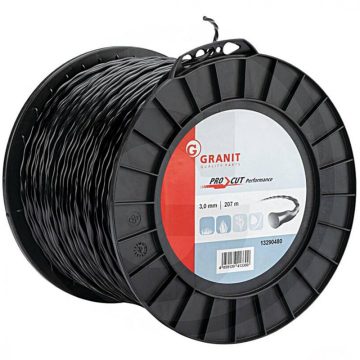   Granit® fűkasza damil ∅ 3.0 mm - ֍ csavart spirál profil ⇔ 207 méter - prémium minőség*