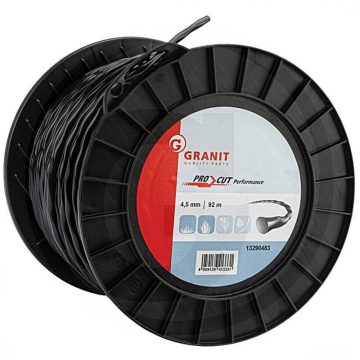   Granit® fűkasza damil ∅ 4.5 mm - ֍ csavart spirál profil ⇔ 92 méter - prémium minőség*