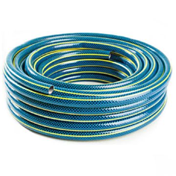 Bluebos Plus 4 rétegű szövetbetétes locsolótömlő 1/2 coll 25m kék ivóvízre 16503