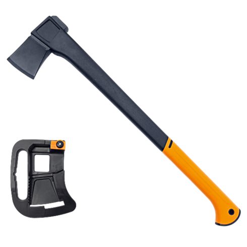 Muta hasítófejsze balta üvegszálas nyéllel és pengevédő tokkal 710mm 2000g