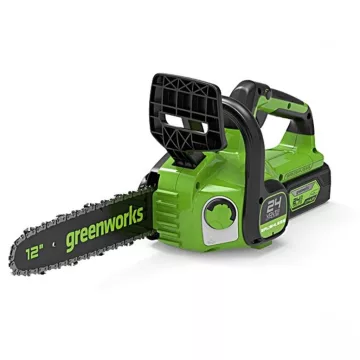   Láncfűrész akkumulátoros Greenworks® GD24CS30 24V 3/8" 1.1 mm 45 szem - 4Ah akkuval és 2Ah töltővel - eredeti minőségi alkatrész*
