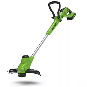   Fűszegélynyíró akkumulátoros Greenworks® G24LT28 24V ⇔28 cm ∅ 1.6 mm - 2Ah akku és micro töltővel - eredeti minőségi alkatrész*