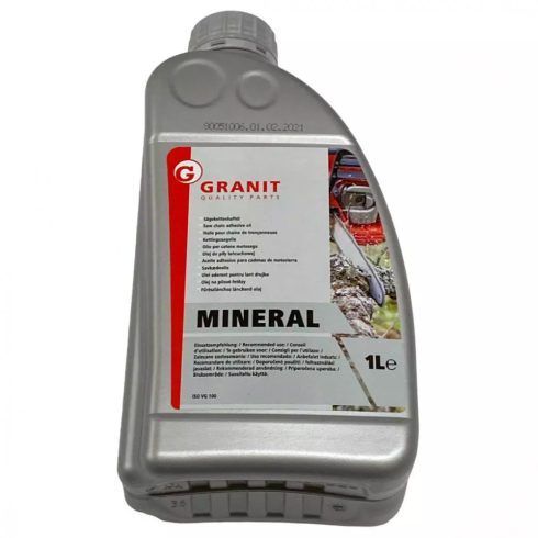 Granit® prémium ásványi lánckenőolaj - 1 liter - eredeti minőségi olaj*