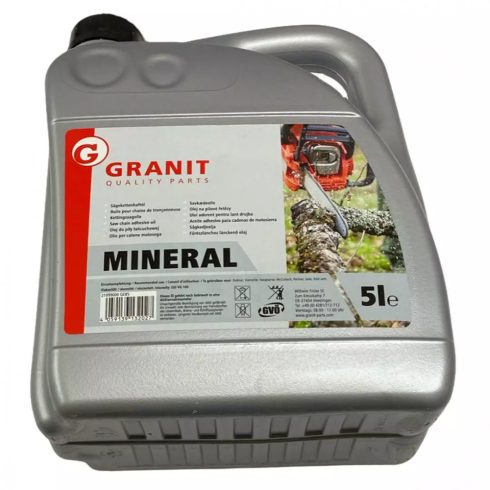 Granit® prémium ásványi lánckenőolaj -  5 liter - 21088895 GEB5 - eredeti minőségi olaj*