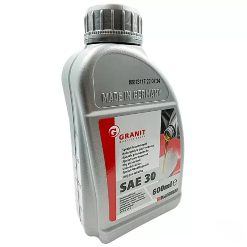 GRANIT SAE 30 Speciális 4-Ütemű Fűnyíróolaj 0,6 Liter (210SAE30 GEB0.6)