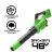   Lombfúvó akkumulátoros Greenworks® G24X2AB 24V+24V - akku és töltő nélkül - eredeti minőségi alkatrész*