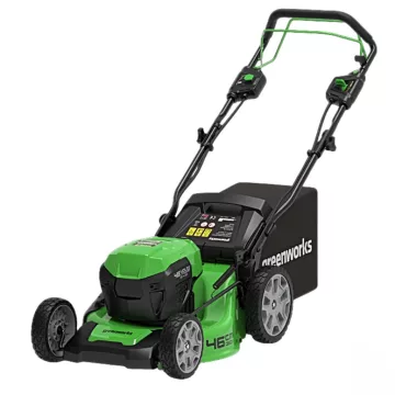   Fűnyíró akkumulátoros Greenworks® GD24X2LM46SP 48V ⇔ 46 cm - akku és töltő nélkül - eredeti minőségi alkatrész*