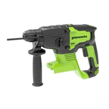   Fúró-vésőkalapács akkumulátoros Greenworks® GD24SDS2 - 24V - akku és töltő nélkül - eredeti minőségi alkatrész*