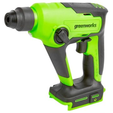   Fúró-vésőkalapács akkumulátoros Greenworks® GD24SDS1 - 24V - akku és töltő nélkül - eredeti minőségi alkatrész*