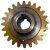 Agrimotor® rotációs kapálógép bronzkerék- csigakerék - Rotalux 5 - 51 - 52A - 55025279 - eredeti minőségi alkatrész*