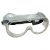 Védőszemüveg szellőző lyukakkal, gumipántos CE - EN166 - eredeti minőségi alkatrész*