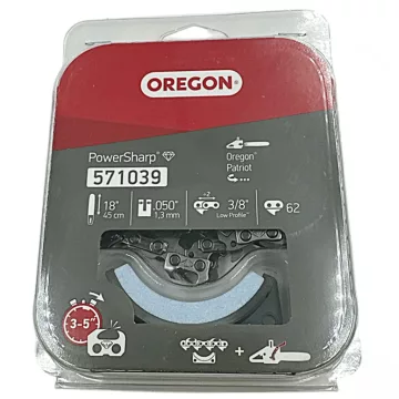 Oregon PowerSharp 3/8" 1,3 mm 62 szemes lánc élezőkővel CS1500 fűrészhez