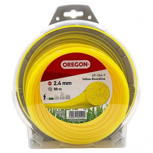 Oregon® fűkasza damil ∅ 2.4 mm kör profil - 88 méter - 69-364-Y  - eredeti minőségi alkatrész*