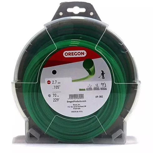 Eredeti Oregon Green fűkasza damil kör profil 2.7 mm 70 méter 69-382