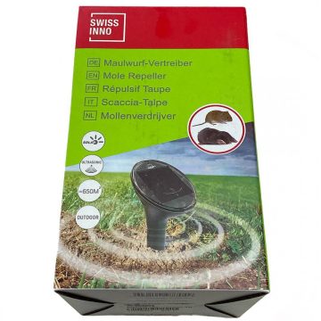   Swissinno® SuperCat napelemes ultrahangos vakond - pocokriasztó - eredeti minőségi termék*