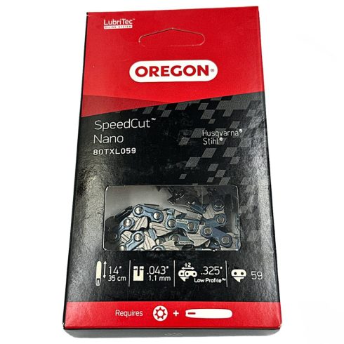 Oregon® SpeedCut™ Nano láncfűrész lánc - 325" - 1.1 mm - 59 szem - 80TXL059E - eredeti  minőségi alkatrész*