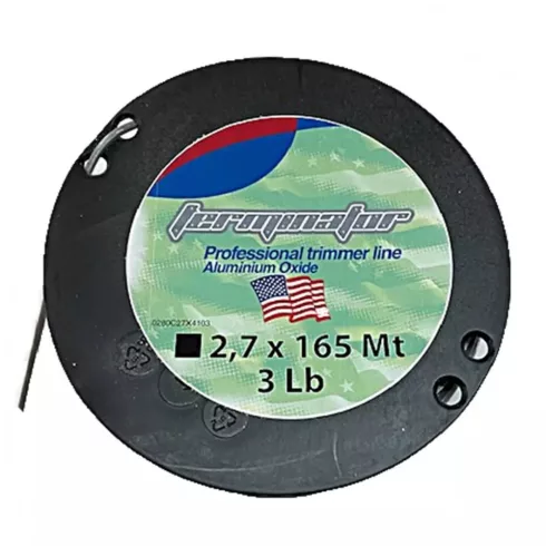 Terminator® fűkasza damil ∅ 2.7 mm ALUMINIUM négyszög profil 165 méter - FIN/T/2.7/1.36A - eredeti