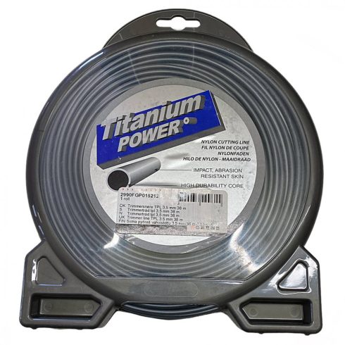 Kramp®  fűkasza damil  ∅ 3.5 mm Titanium Power® kör profil - 41 méter  - NL3541TRKR - eredeti minőségi alkatrész*