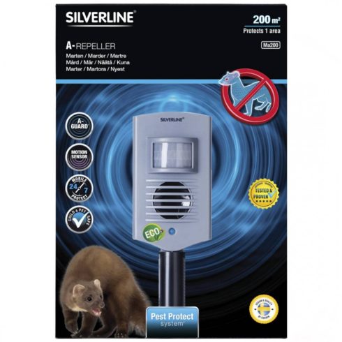 Silverline® A-Guard® ultrahangos nyestriasztó 200 m² - Ma200 - eredeti minőségi termék*