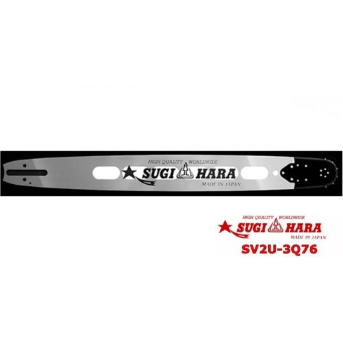 SUGIHARA® SV2U-3Q76 láncvezető - Stihl® - Husqvarna® - 3/8" - 1.6 mm /.063"/ - 76 cm /30"/ - 98 szem - eredeti minőségi alkatrész*