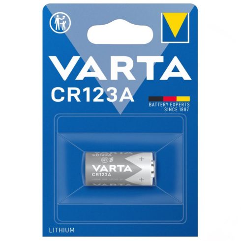 VARTA® Lítium hengeres elem - CR123A
