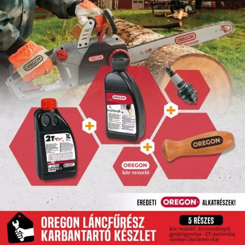 Oregon®  láncfűrész karbantartó készlet - 5 darabos - eredeti minőségi alkatrész*
