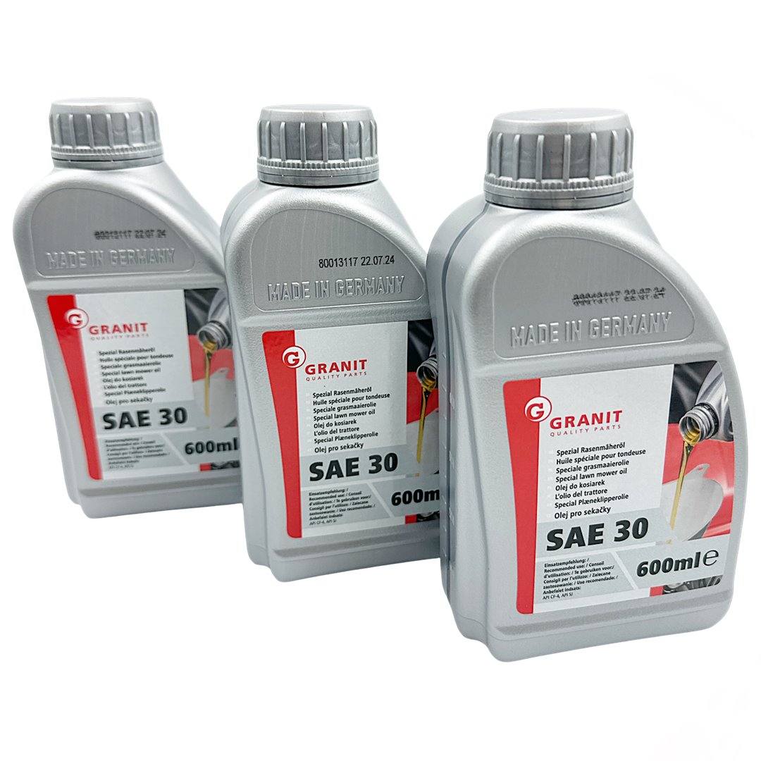 GRANIT® SAE 30 egyfokozatú nyári ipari kenőanyag (Cikkszám: 210SAE30 GEB0.6)