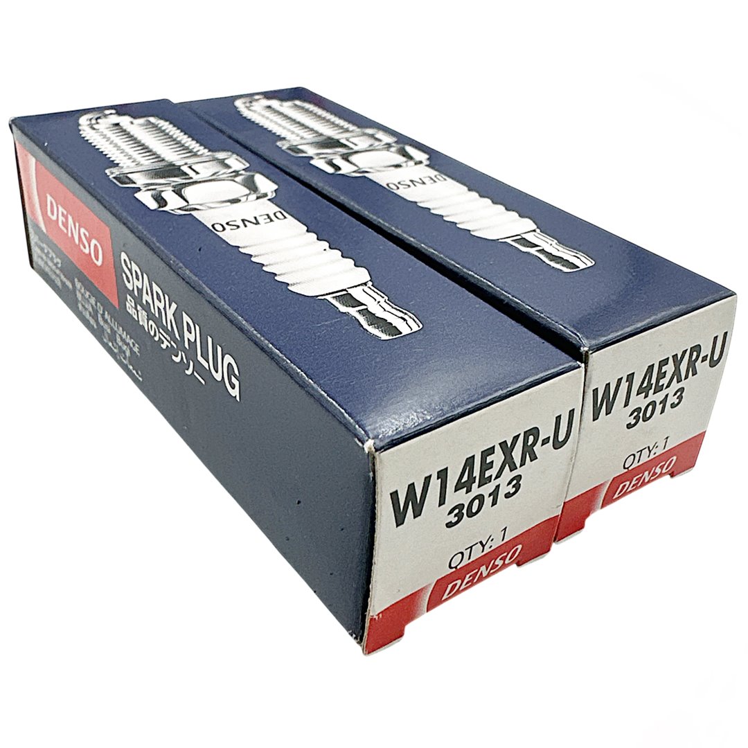 Denso W14EXR-U minőségi gyertya a kéthengeres motorhoz (Made in Japan)