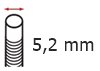 5,2 mm reszelő